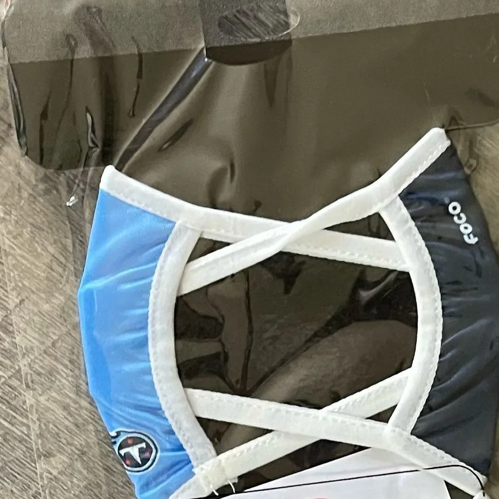 TENNESSEE Titans NFL Face Mask Covering 3-Pack Licensed NWT retail $24